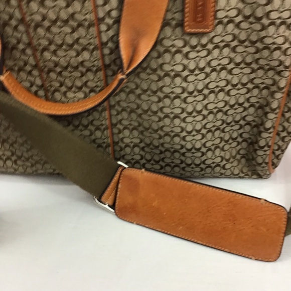 Coach Signature Hudson Commuter Bag Laptop Business Briefcase - Picture 3 of 14